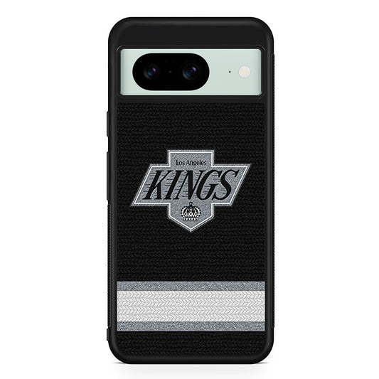 NHL Los Angeles Kings Pattern Google Pixel 8 Case | Durable Protective Cover for Google Pixel 8
