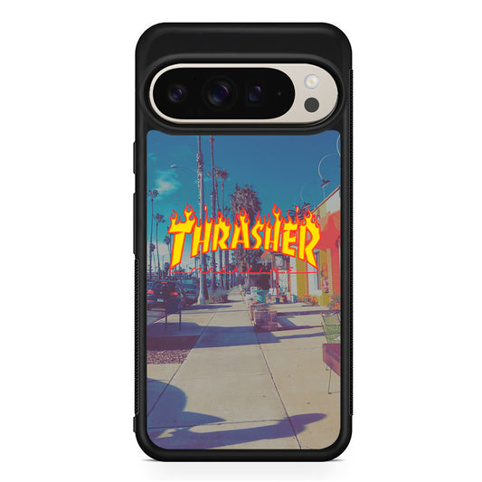 Thrasher Passed Road Google Pixel 9 Pro Case | Slim Protective Cover