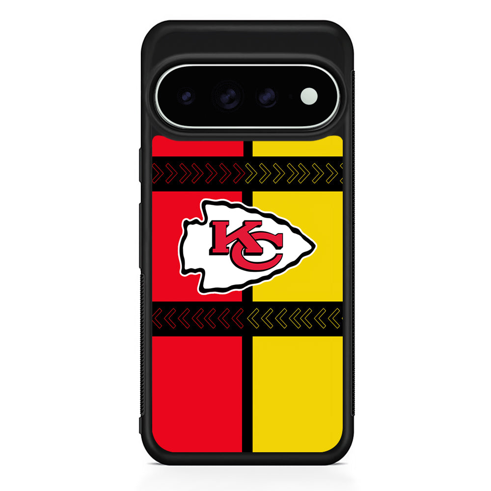 NFL Kansas City Chiefs Colorful Google Pixel 11 Pro XL Case - Custom Design Protective Case
