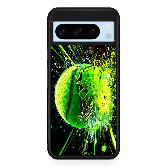 Tennis Ball Breaks Glass Google Pixel 8 Pro Case | Slim Rubber Case for Google Pixel 8 Pro