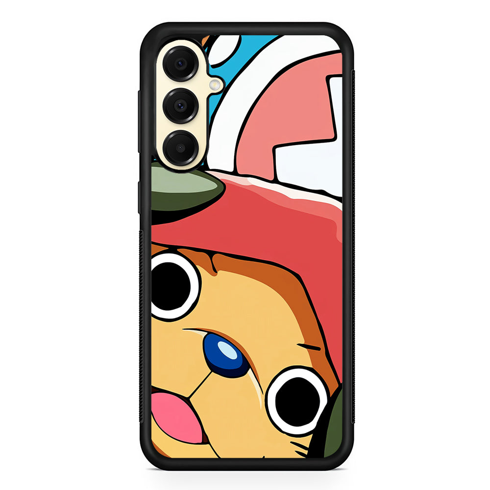 One Piece Chopper Face Samsung Galaxy A16 Case | Slim Rubber Samsung Galaxy A16 Case
