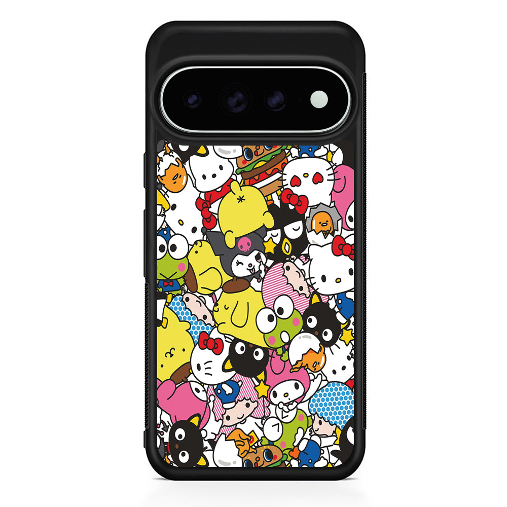 Hello Kitty and Friends Doodle Google Pixel 11 Pro XL Case - Custom Design Protective Case