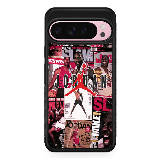 Air Jordan Magazine Collection Google Pixel 9 Pro XL Case | Protective Cover