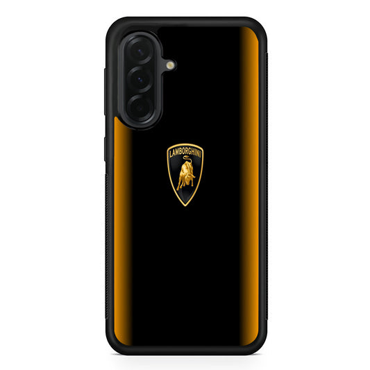 Lamborghini Stripe Gold Samsung Galaxy A36 Case | Slim Samsung Galaxy A36 Protective Case