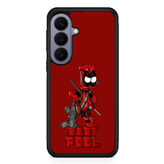 BartPool Simpson Samsung Galaxy S26 Case | Durable Rubber Case for Samsung Galaxy S26