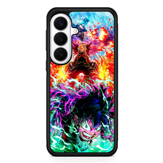 My Hero Academia Izuku and Friends Samsung Galaxy S26 Plus Case | Slim Protective Cover for Samsung Galaxy S26 Plus