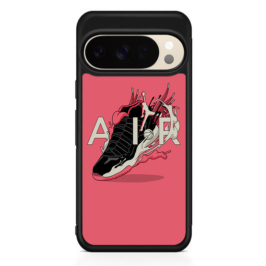 Air Jordan Paint Of Shoes Art Google Pixel 10 Pro XL Case | Slim Google Pixel 10 Pro XL Protective Case