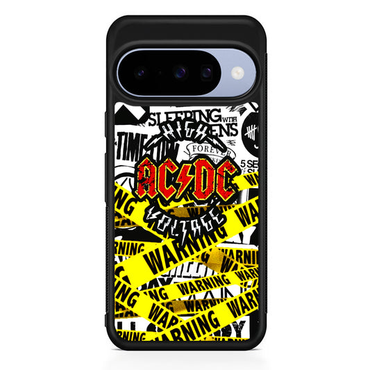 ACDC High Voltage Google Pixel 10 Case | Google Pixel 10 Rubber Protective Case