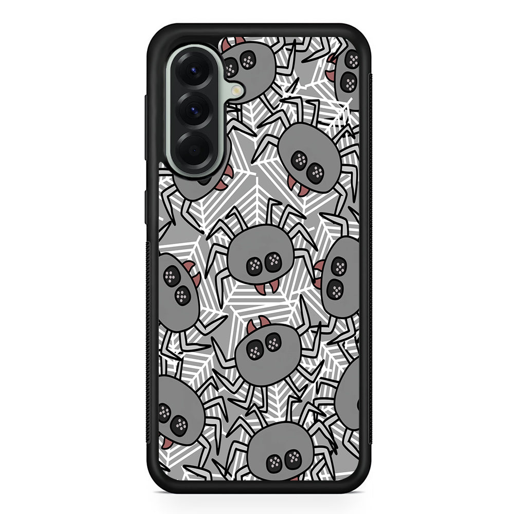 Spidersweb Cartoon Samsung Galaxy A56 Case | Samsung Galaxy A56 Protective Rubber Case
