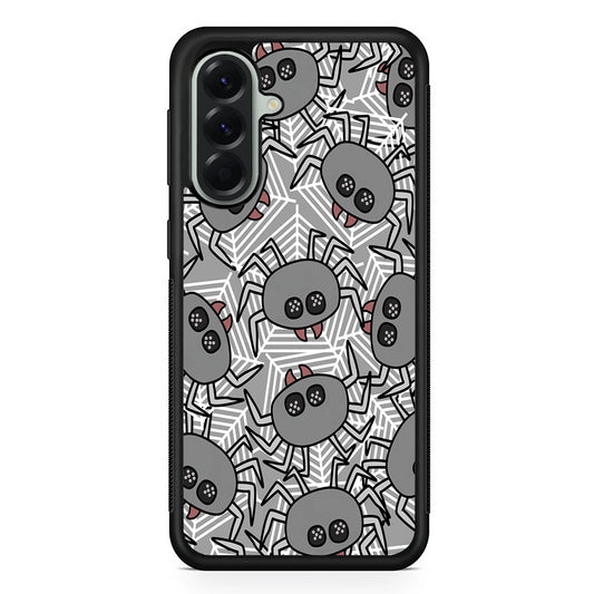 Spidersweb Cartoon Samsung Galaxy A56 Case | Samsung Galaxy A56 Protective Rubber Case