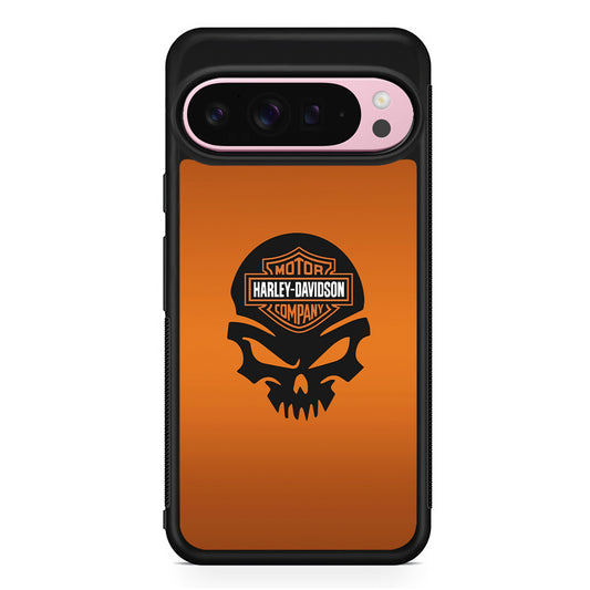 Harley Davidson Skull Silhouette Google Pixel 9 Pro XL Case | Protective Cover