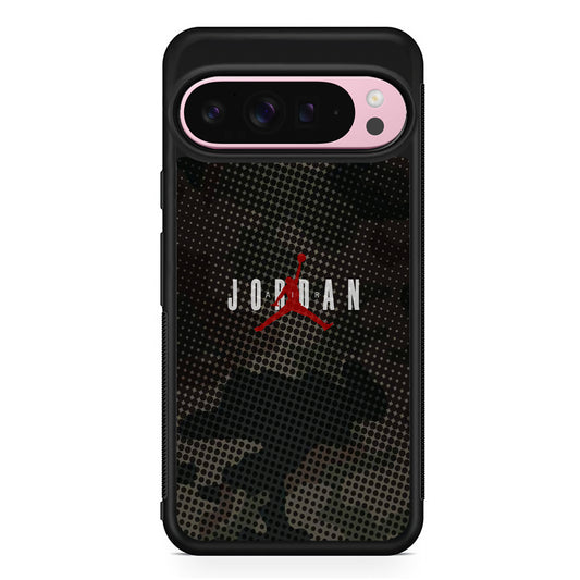 Air Jordan Gradation of Dark Camouflage Google Pixel 9 Pro XL Case | Protective Cover