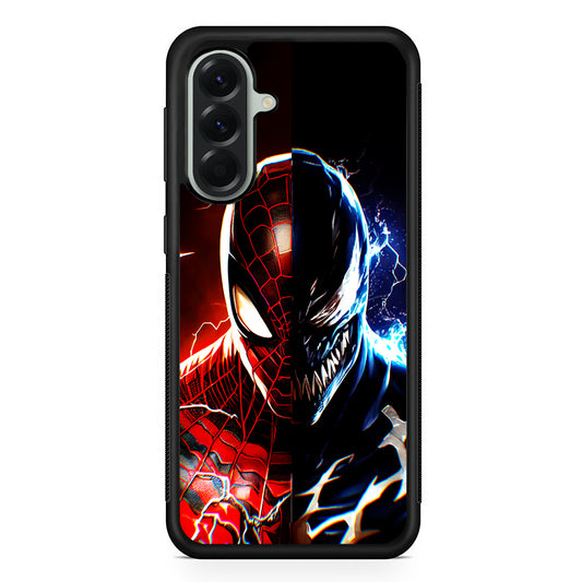 Venom X Spiderman Character Samsung Galaxy A56 Case | Samsung Galaxy A56 Protective Rubber Case