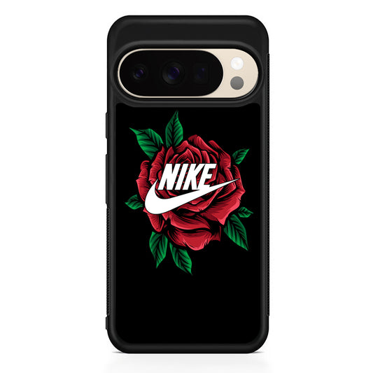 Nike Rose Flowers Google Pixel 10 Pro XL Case | Durable Google Pixel 10 Pro XL Cover