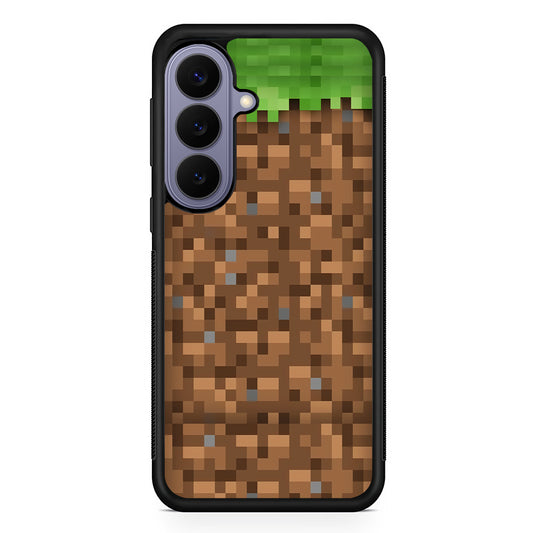 Minicraft Block Pixel Samsung Galaxy S26 Case | Durable Rubber Case for Samsung Galaxy S26