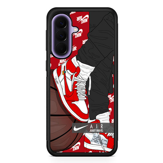 Nike Shiny Red Lava Samsung Galaxy A57 Case | Samsung Galaxy A57 Protective Cover