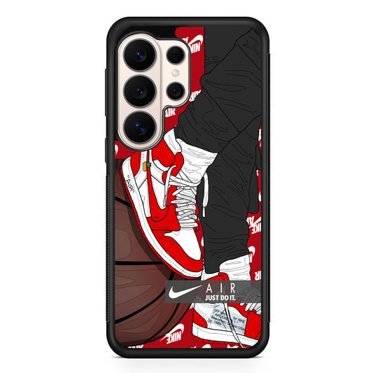 Nike Shiny Red Lava Samsung Galaxy S26 Ultra Case | Slim Everyday Protection for Galaxy S26 Ultra