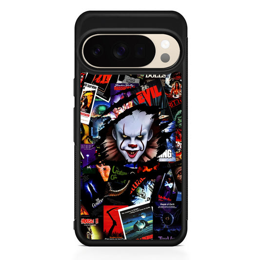 IT Clown Gaze From The Poster Google Pixel 10 Pro XL Case | Slim Google Pixel 10 Pro XL Protective Case