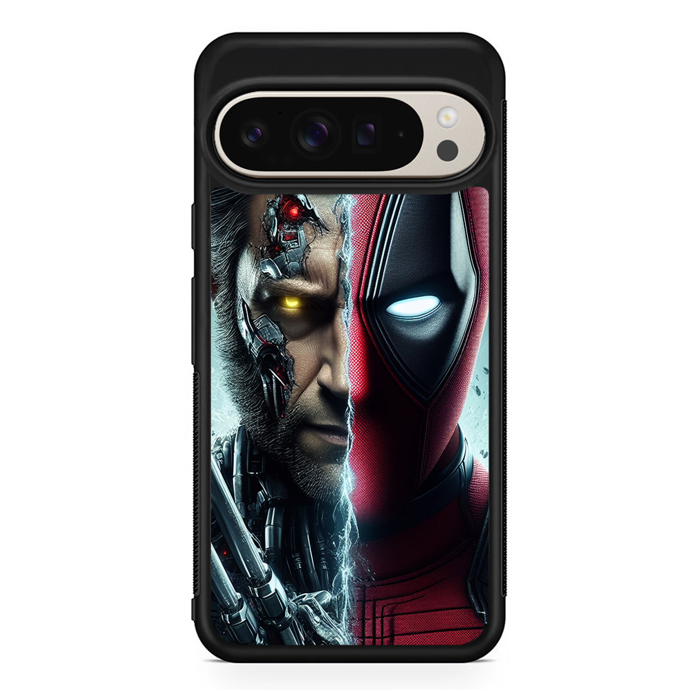 Deadpool and Wolverine Cooperation Google Pixel 9 Pro Case | Slim Protective Cover
