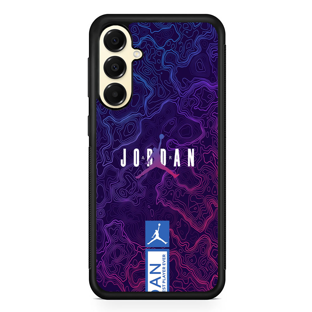 Air Jordan The Twilight Sky Contour Samsung Galaxy A16 Case | Slim Rubber Case for Samsung Galaxy A16