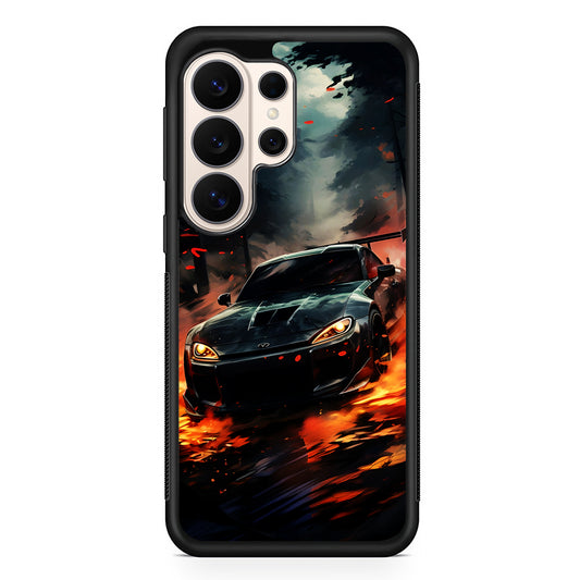 Sport Car Drift Smoke Samsung Galaxy S26 Ultra Case | Slim Protective Case for Samsung Galaxy S26 Ultra
