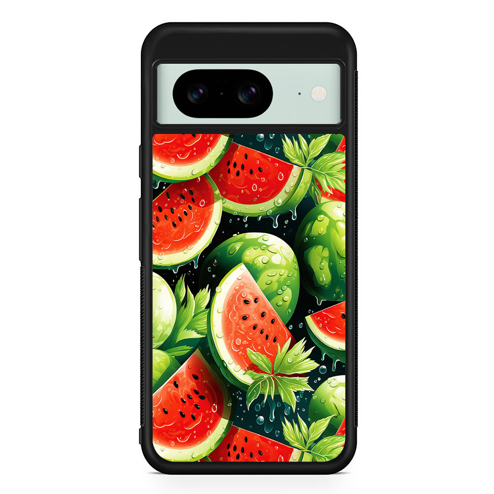 Watermelon Summer Fresh Fruit Google Pixel 8 Case | Durable Protective Cover for Google Pixel 8