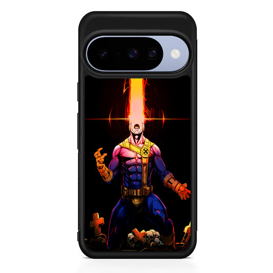 X-Men Cyclops Angry Google Pixel 10 Case | Google Pixel 10 Rubber Protective Case