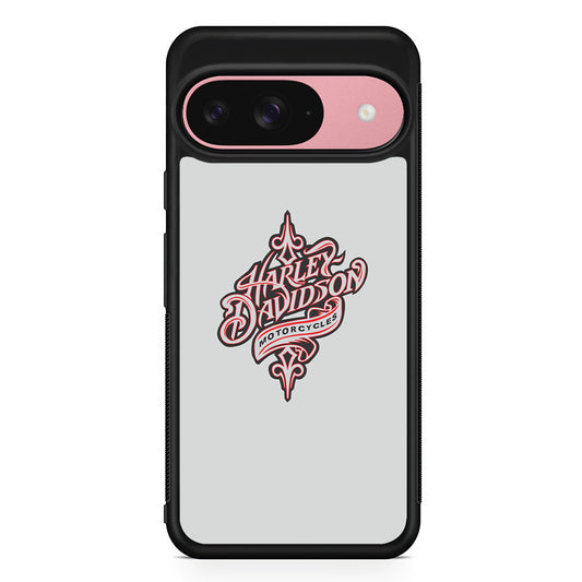 Harley Davidson Soft Grey Google Pixel 9 Case | Durable Google Pixel 9 Cover