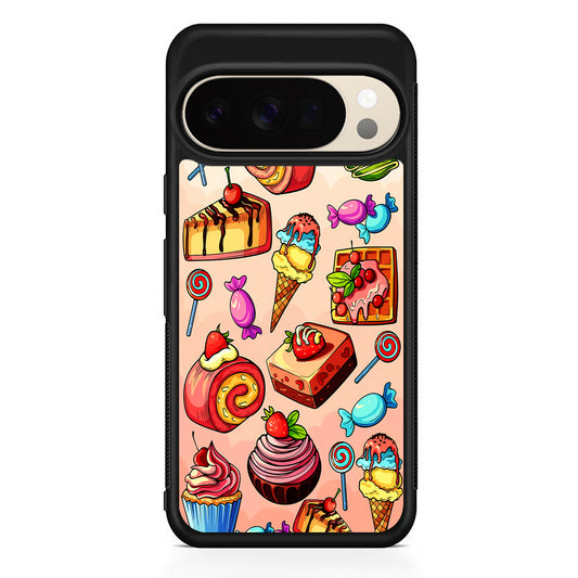 Delicious Colorful Sweets Collection Google Pixel 10 Pro XL Case | Slim Google Pixel 10 Pro XL Protective Case