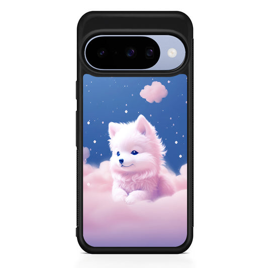 Cute Puppies Dog Dreamy Google Pixel 10 Case | Google Pixel 10 Rubber Protective Case