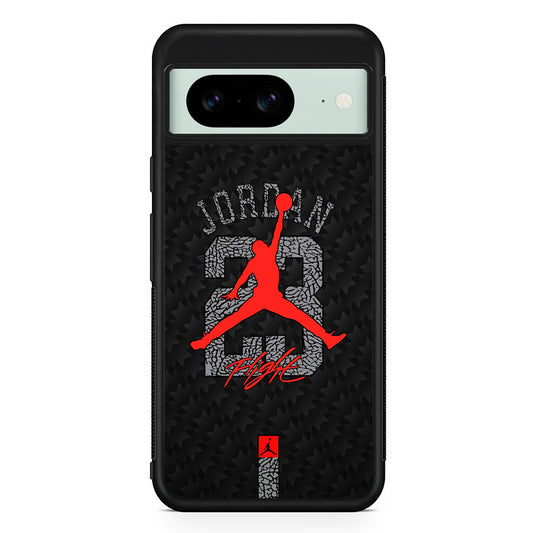 Air Jordan Sketch of Jersey Google Pixel 8 Case | Durable Protective Cover for Google Pixel 8
