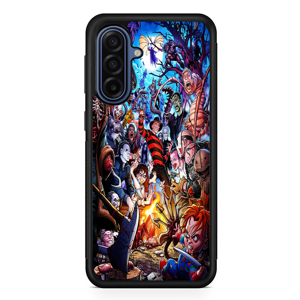 Scary Movie Horror Main Characters Samsung Galaxy A17 Case | Slim Protective Phone Cover