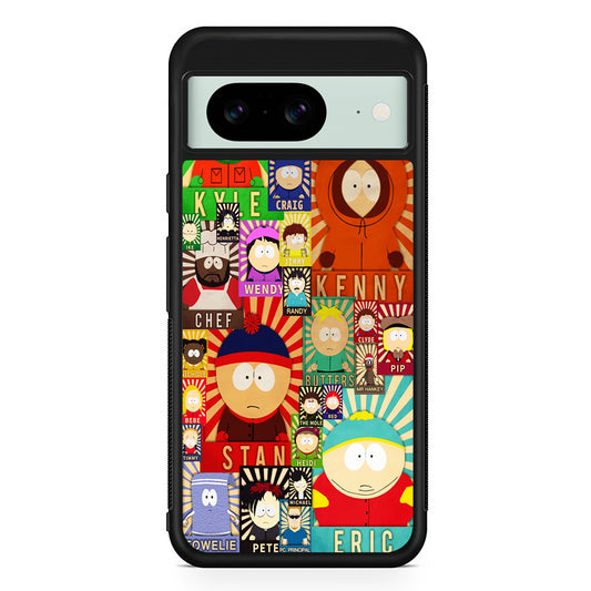 South Park All Characters Google Pixel 8 Case | Durable Protective Cover for Google Pixel 8