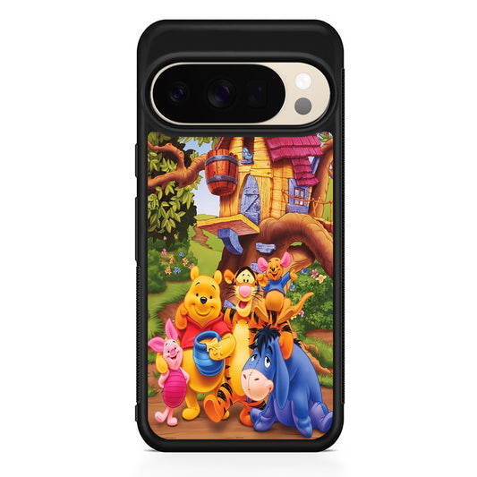 Winnie The Pooh Family Character Google Pixel 10 Pro XL Case | Slim Google Pixel 10 Pro XL Protective Case