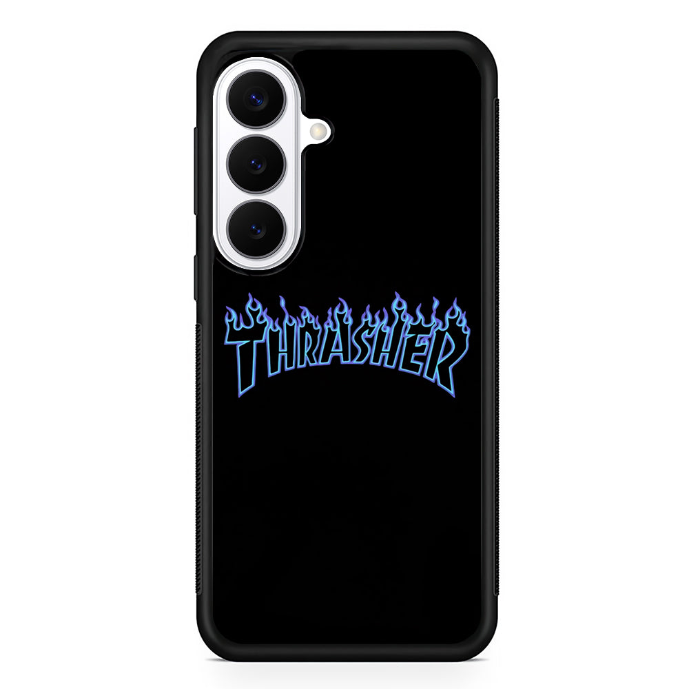 Thrasher Blue Flame Samsung Galaxy S26 Plus Case | Stylish Protective Cover for Samsung Galaxy S26 Plus