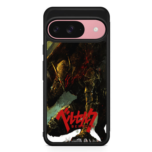 Guts Berserk Full Armor Google Pixel 9 Case | Google Pixel 9 Protective Rubber Case