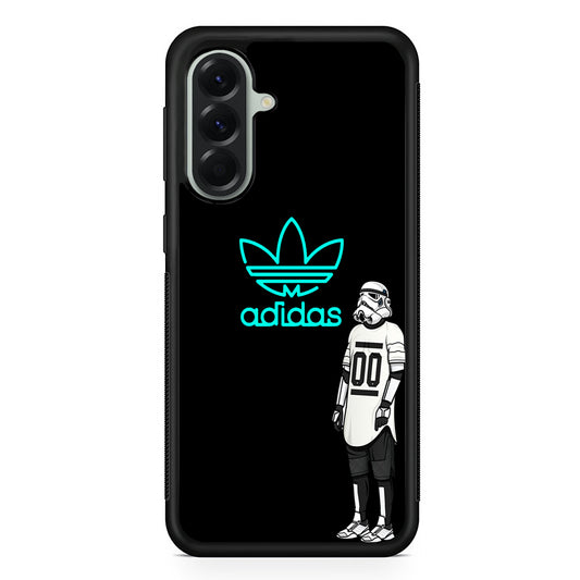 Adidas Neon Stormtrooper Samsung Galaxy A56 Case | Samsung Galaxy A56 Rubber Protective Case