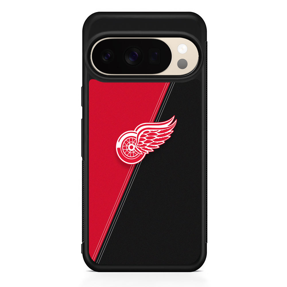 NHL Detroit Red Wings Logo Google Pixel 10 Pro XL Case | Slim Google Pixel 10 Pro XL Protective Case