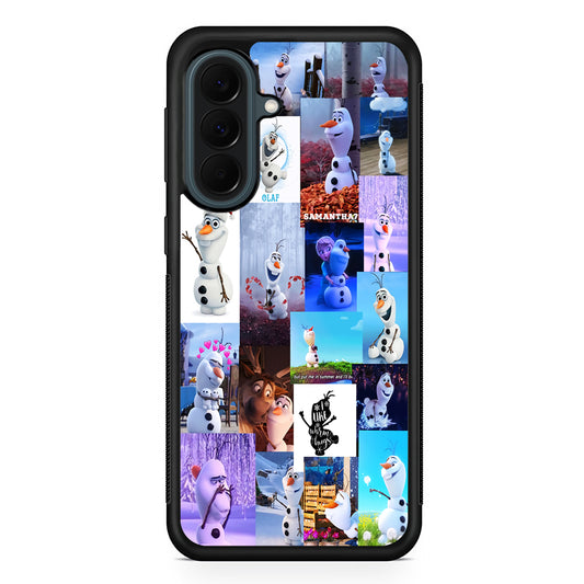 Olaf Frozen Aesthetic Samsung Galaxy A37 Case | Samsung Galaxy A37 Rubber Phone Case