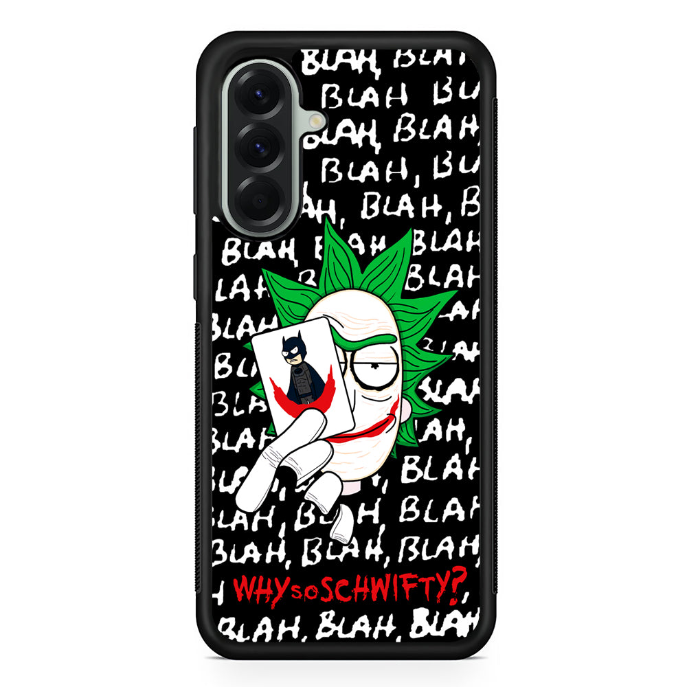 Rick Joker Quotes Samsung Galaxy A56 Case | Samsung Galaxy A56 Protective Rubber Case