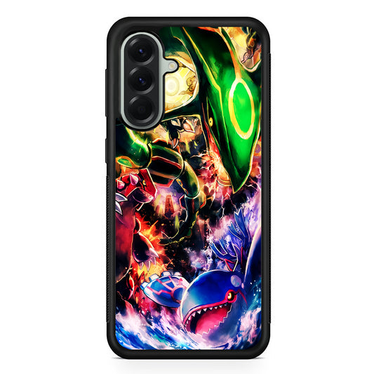 Legendary Pokemon Monsters Trio Samsung Galaxy A56 Case | Samsung Galaxy A56 Protective Rubber Case