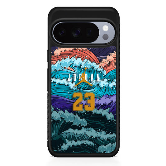 Air Jordan Wave of Struggle Google Pixel 10 Pro Case | Slim Google Pixel 10 Pro Rubber Case