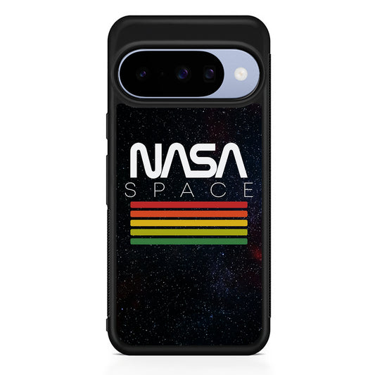 Nasa Space Strpe Colour Google Pixel 10 Case | Google Pixel 10 Rubber Protective Case