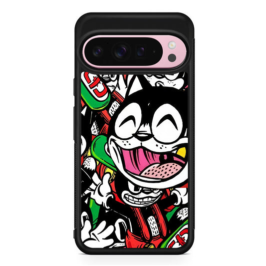 Kitty Club Party Google Pixel 9 Pro XL Case | Protective Cover