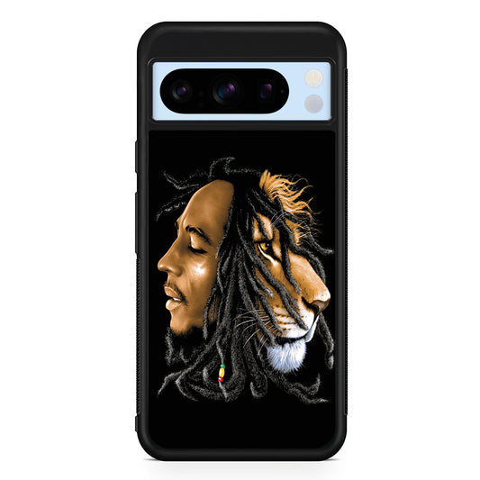 Bob Marley Lion Art Google Pixel 8 Pro Case | Slim Rubber Case for Google Pixel 8 Pro