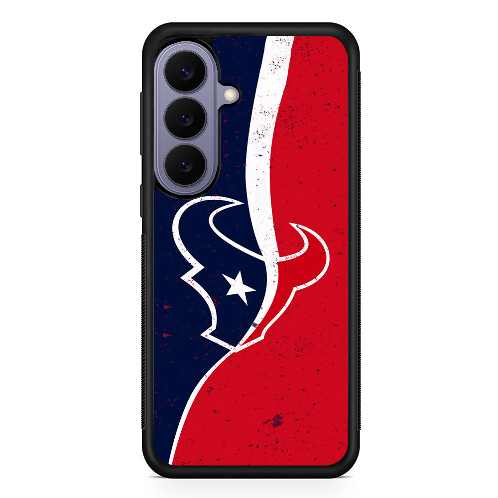 NFL Houston Texans Wall Samsung Galaxy S26 Case | Durable Rubber Case for Samsung Galaxy S26