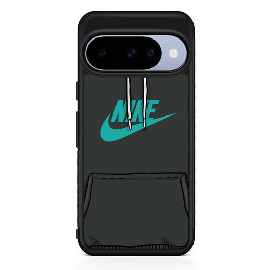 Nike Grey Hoodie Google Pixel 10 Case | Google Pixel 10 Rubber Protective Case