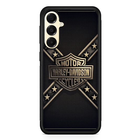 Harley Davidson Golden Star Samsung Galaxy A16 Case | Custom Protective Samsung Galaxy A16 Case