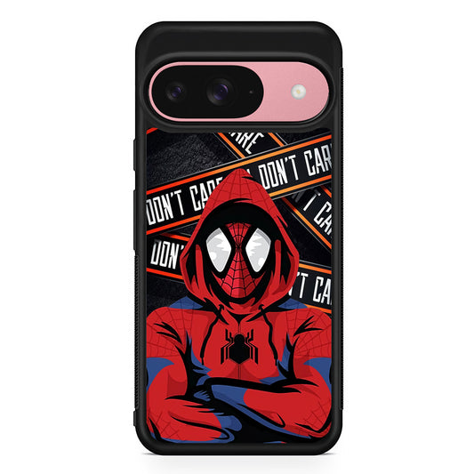 Spiderman Indifferent Mode Google Pixel 9 Case | Google Pixel 9 Protective Rubber Case