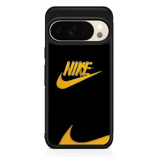Nike Yellow Shoelace Google Pixel 10 Pro XL Case | Durable Google Pixel 10 Pro XL Cover